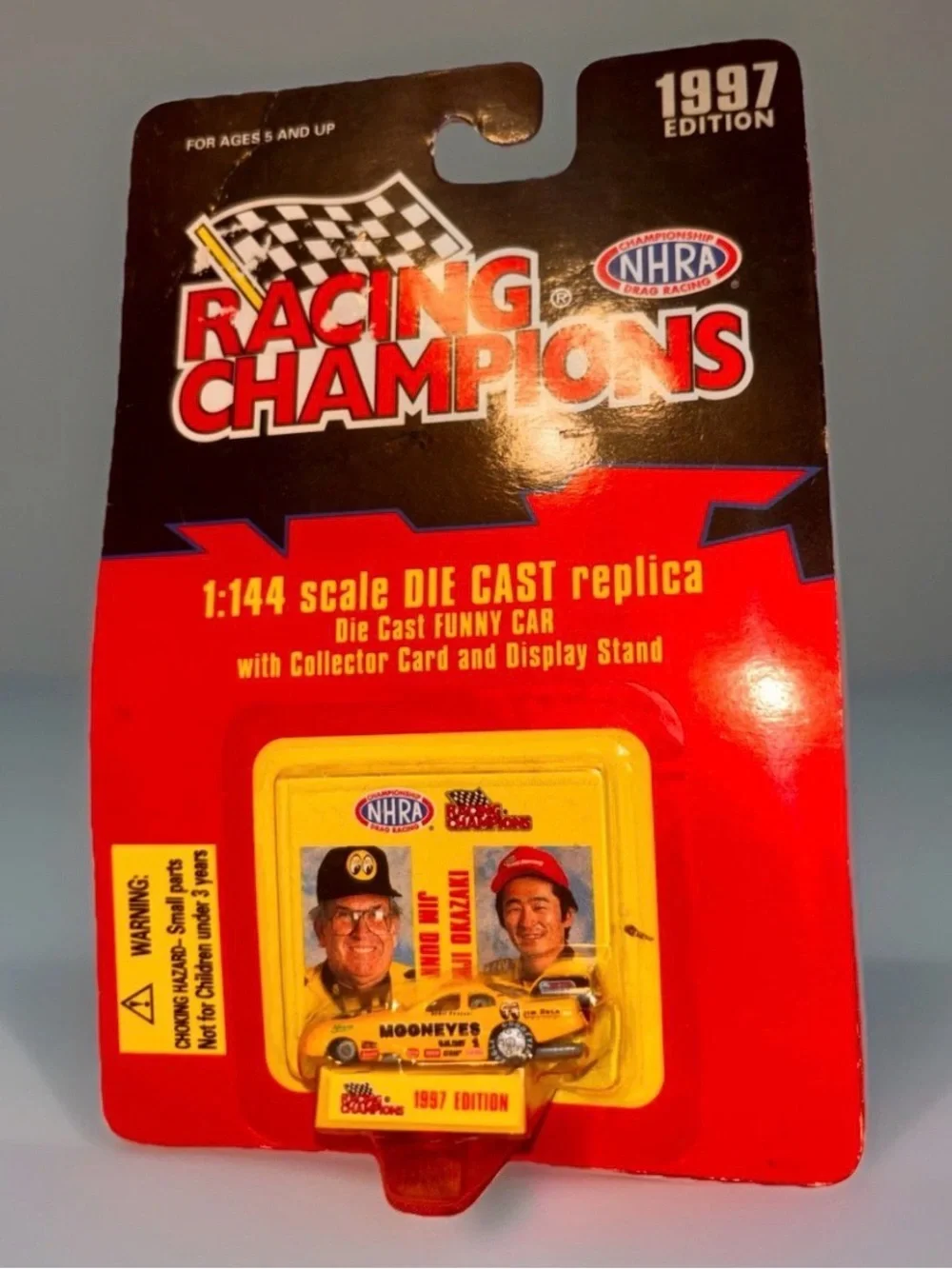 Racing Champions 1997 Edition Die-Cast Funny Car - Red and Black